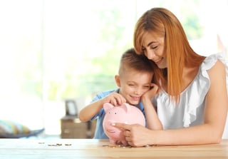 The holiday season is a great time to teach kids the value of money.